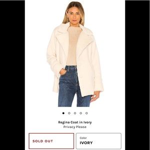 NWT PRIVACY PLEASE COAT SOLD OUT